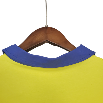 Arsenal Retro 71/79 long sleeve away yellow (Free Personalisation)