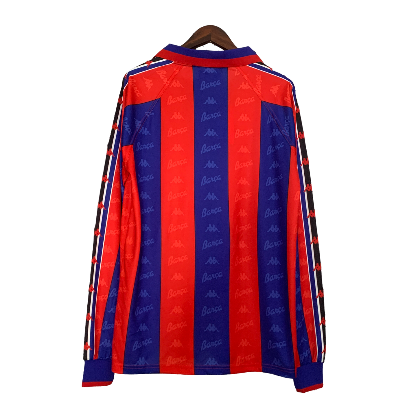 Barcelona Retro Long Sleeve 96/97 Home (Free Personalisation) (Free Personalisation)