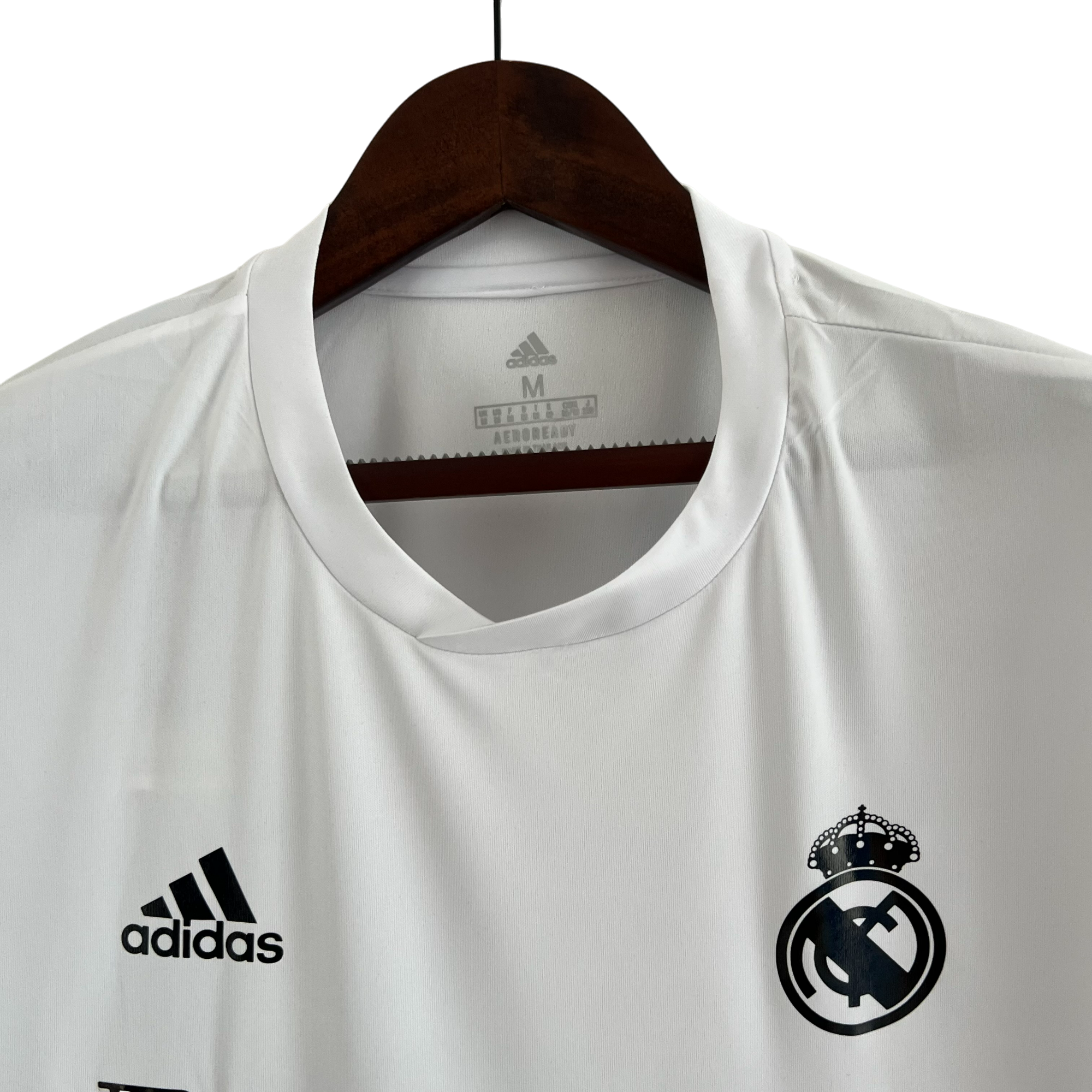 Real Madrid 23/24 Balmain White & Black (Free Personalisation)