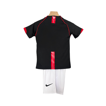 Manchester United 07/08 Kids Black (Free Personalisation)