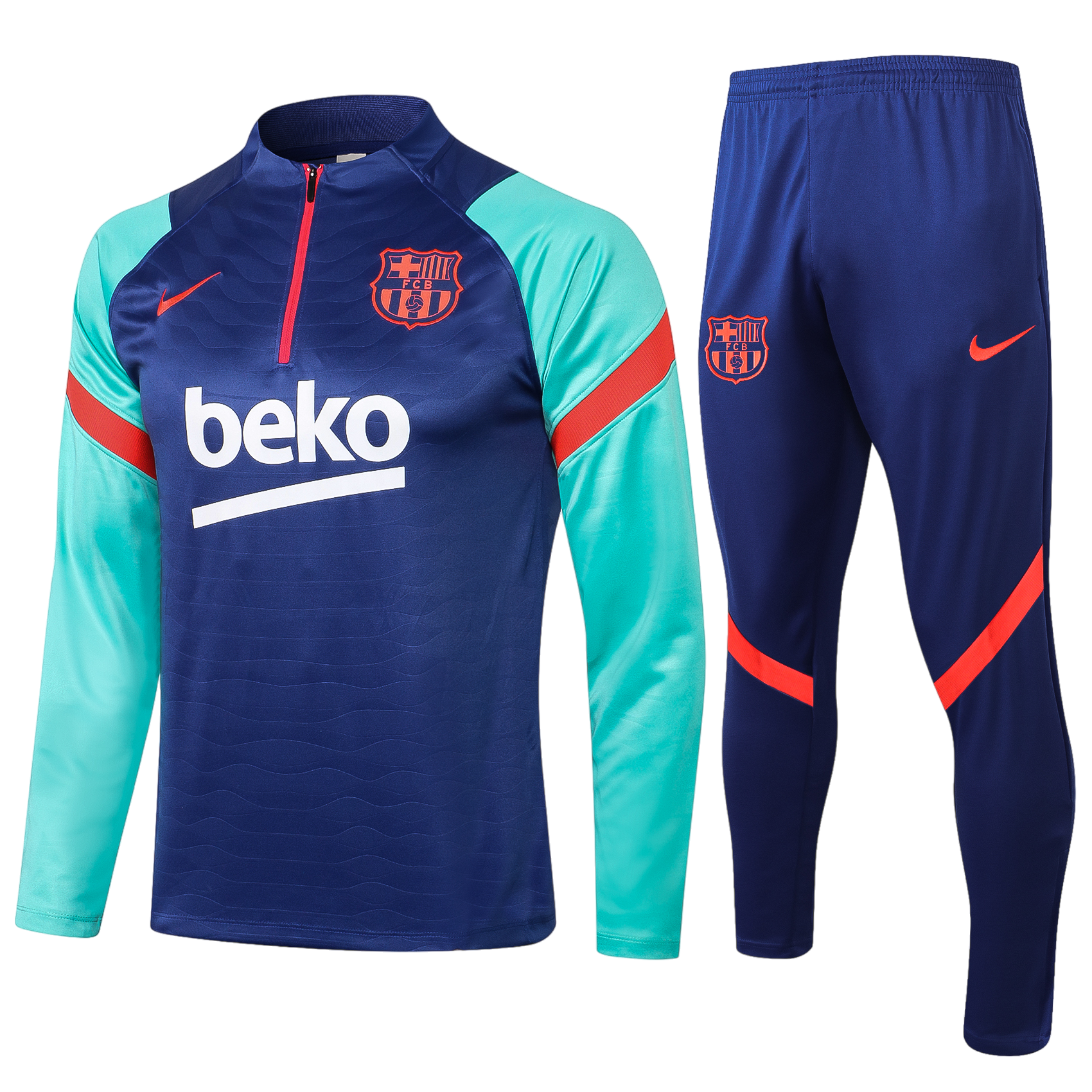 Barcelona 21/22 Training Tracksuit (Free Personalisation)