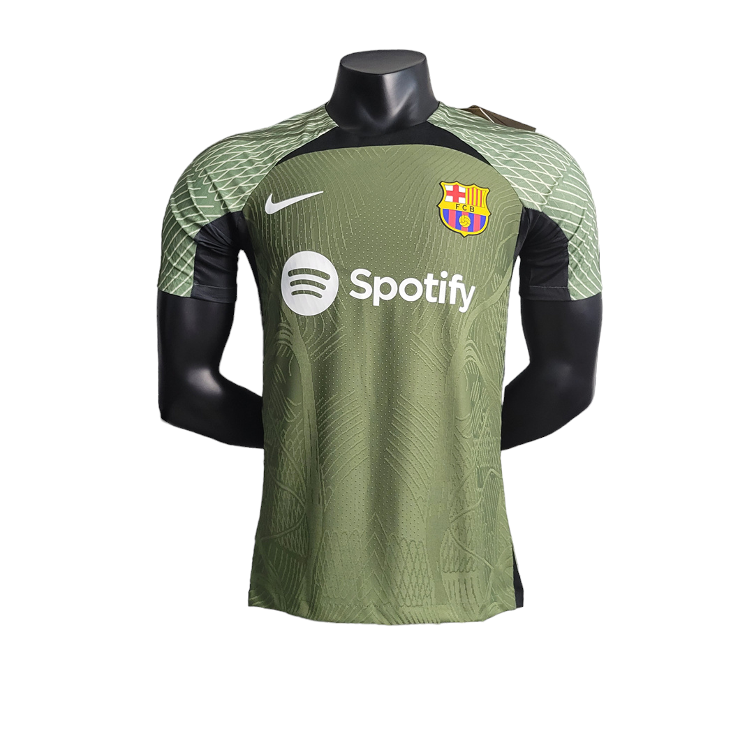 Barcelona 23/24 Green Training Suit (Free Personalisation)