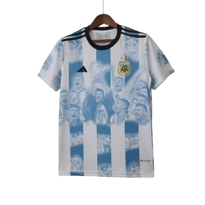 Argentina Retro 2022 Champion Commemorative Edition (Free Personalisation)