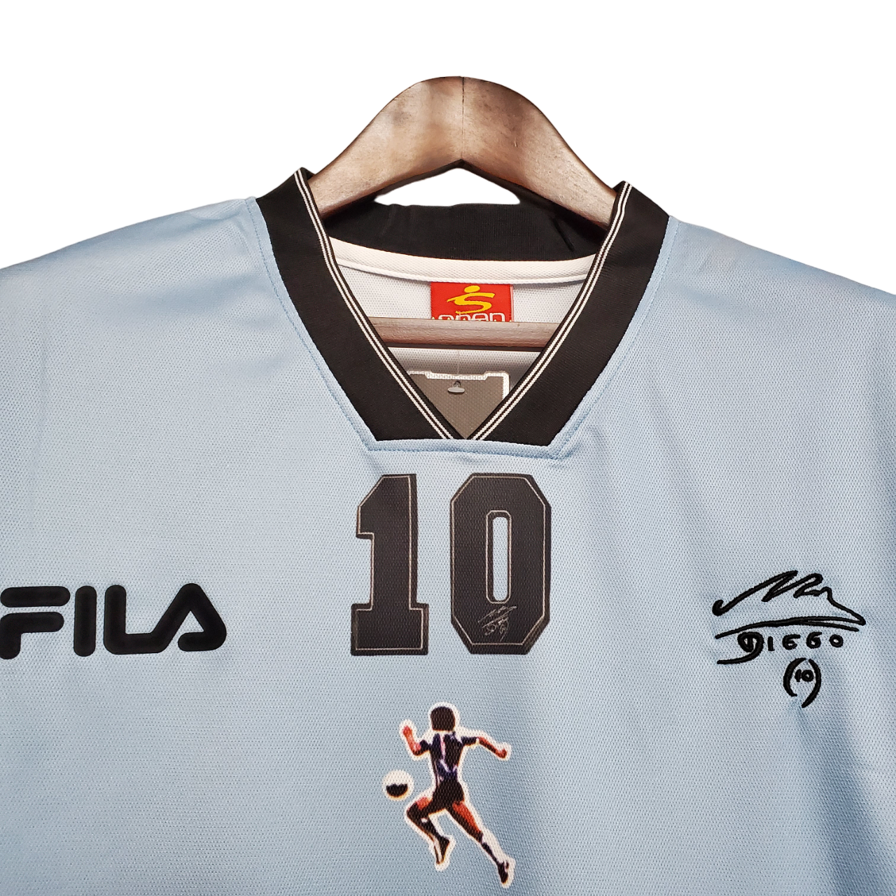 Argentina Retro 2001 Maradona #10 Commemorative Edition (Free Personalisation)