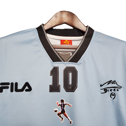 Argentina Retro 2001 Maradona #10 Commemorative Edition (Free Personalisation)