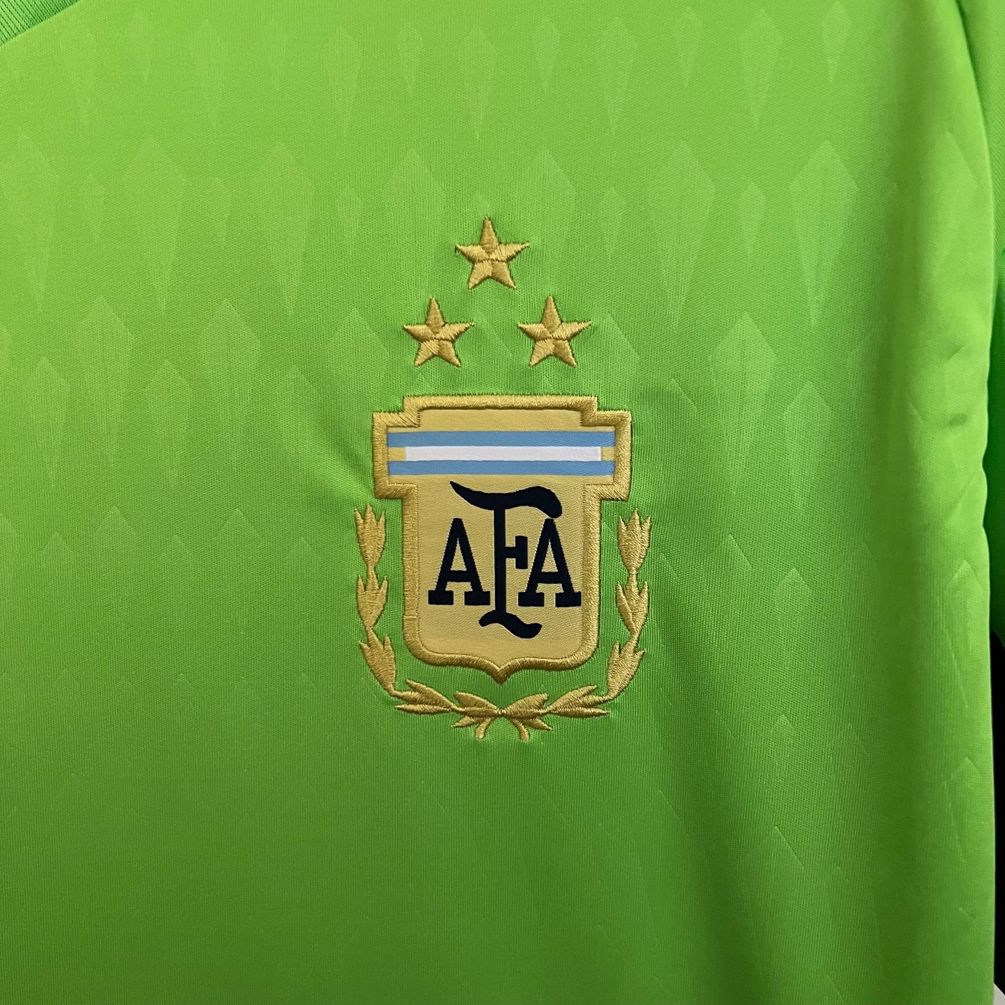Argentina Retro 2023  3 Star Goalkeeper Green (Free Personalisation)