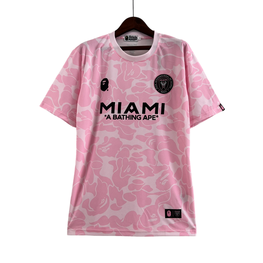 Inter Miami 23/24 Bape Pink (Free Personalisation)