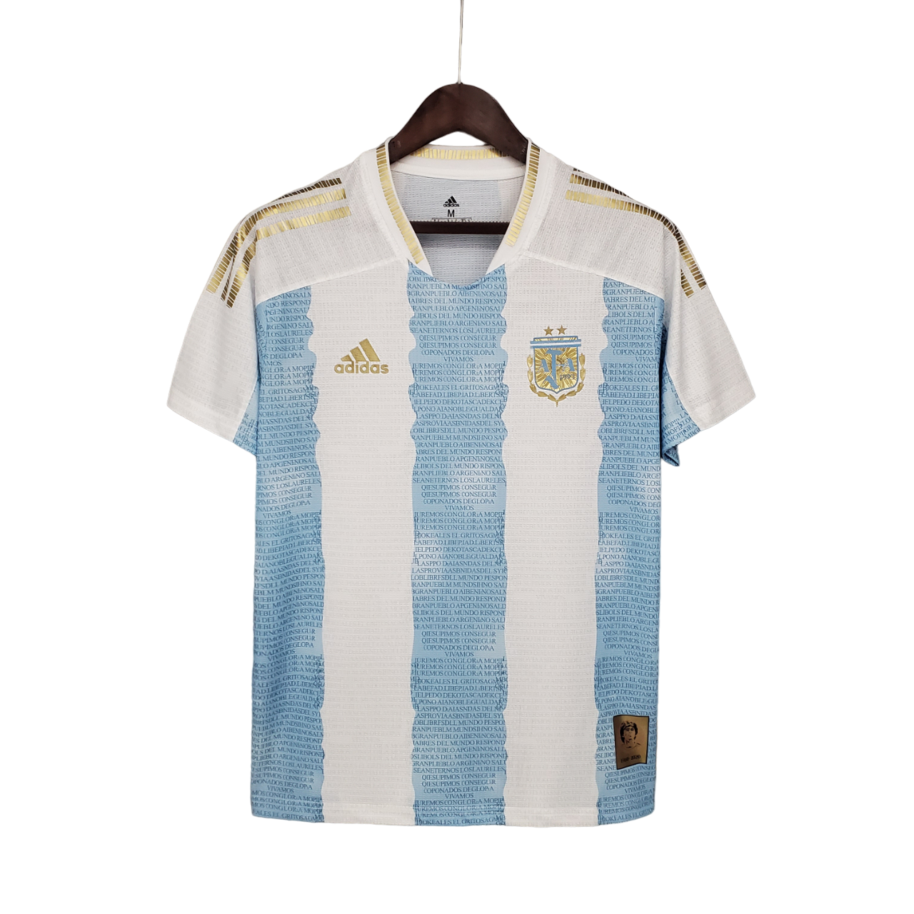 Argentina 2021 Commemorative Edition White Blue (Free Personalisation)