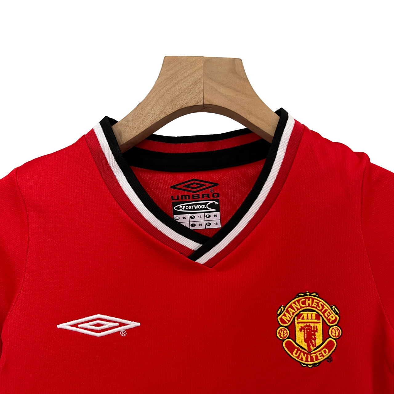 Manchester United Retro 00/01 Kids Home (Free Personalisation)