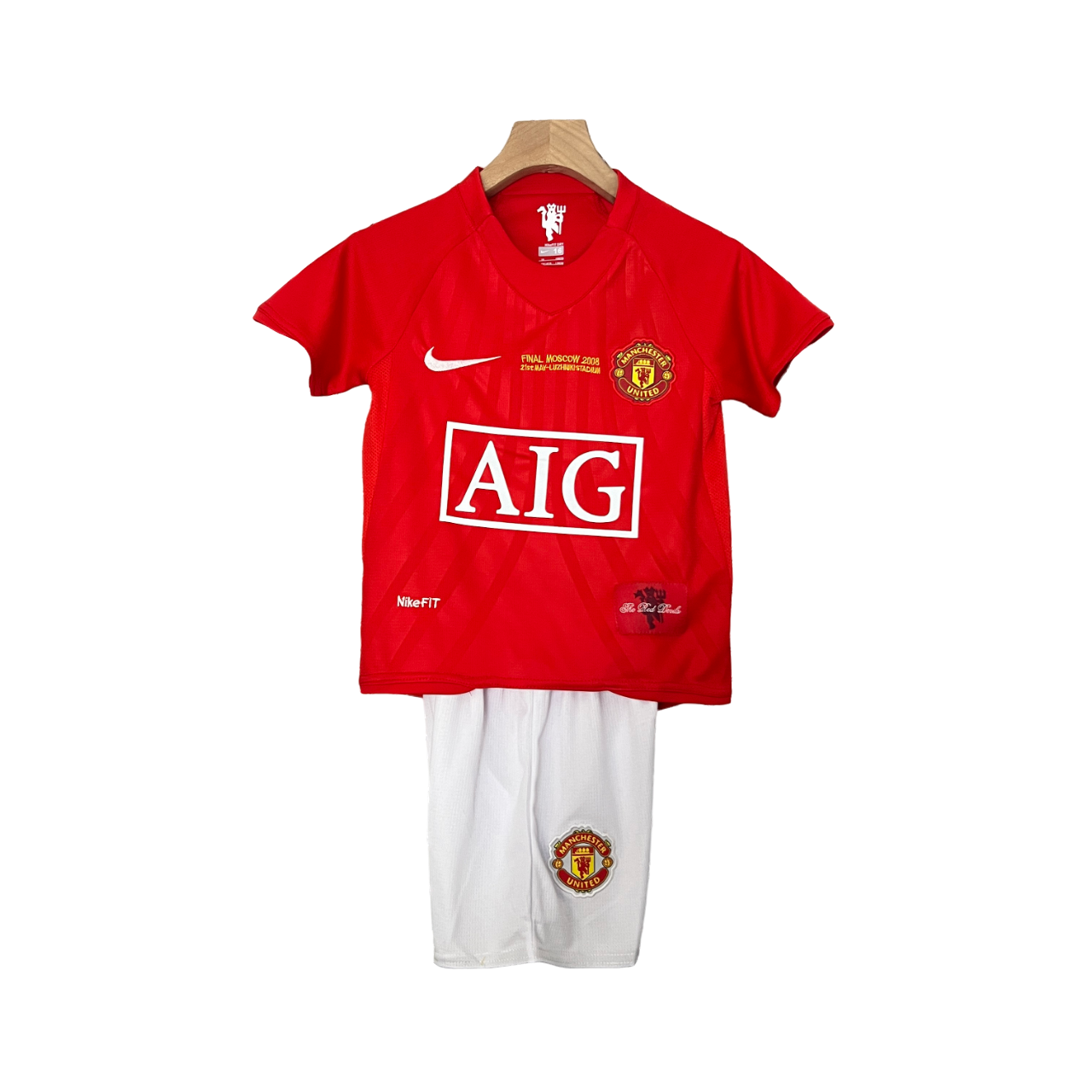 Manchester United  07/08 Kids Champions League Version Home (Free Personalisation)