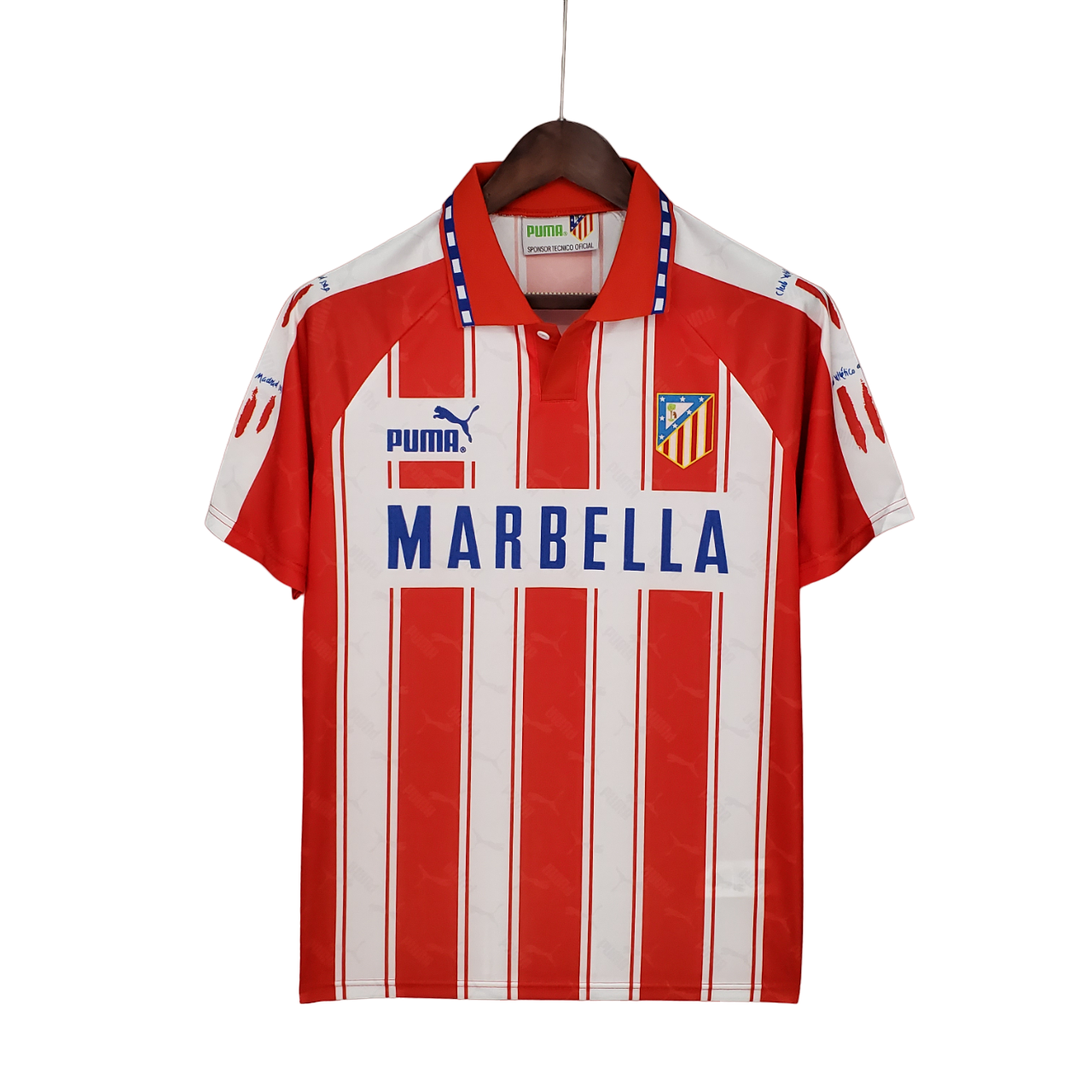 Atletico Madrid Retro 94/95 home (Free Personalisation)