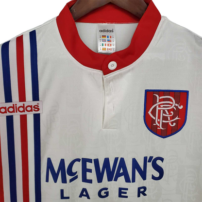 Rangers Retro 96/97 Away White (Free Personalisation)