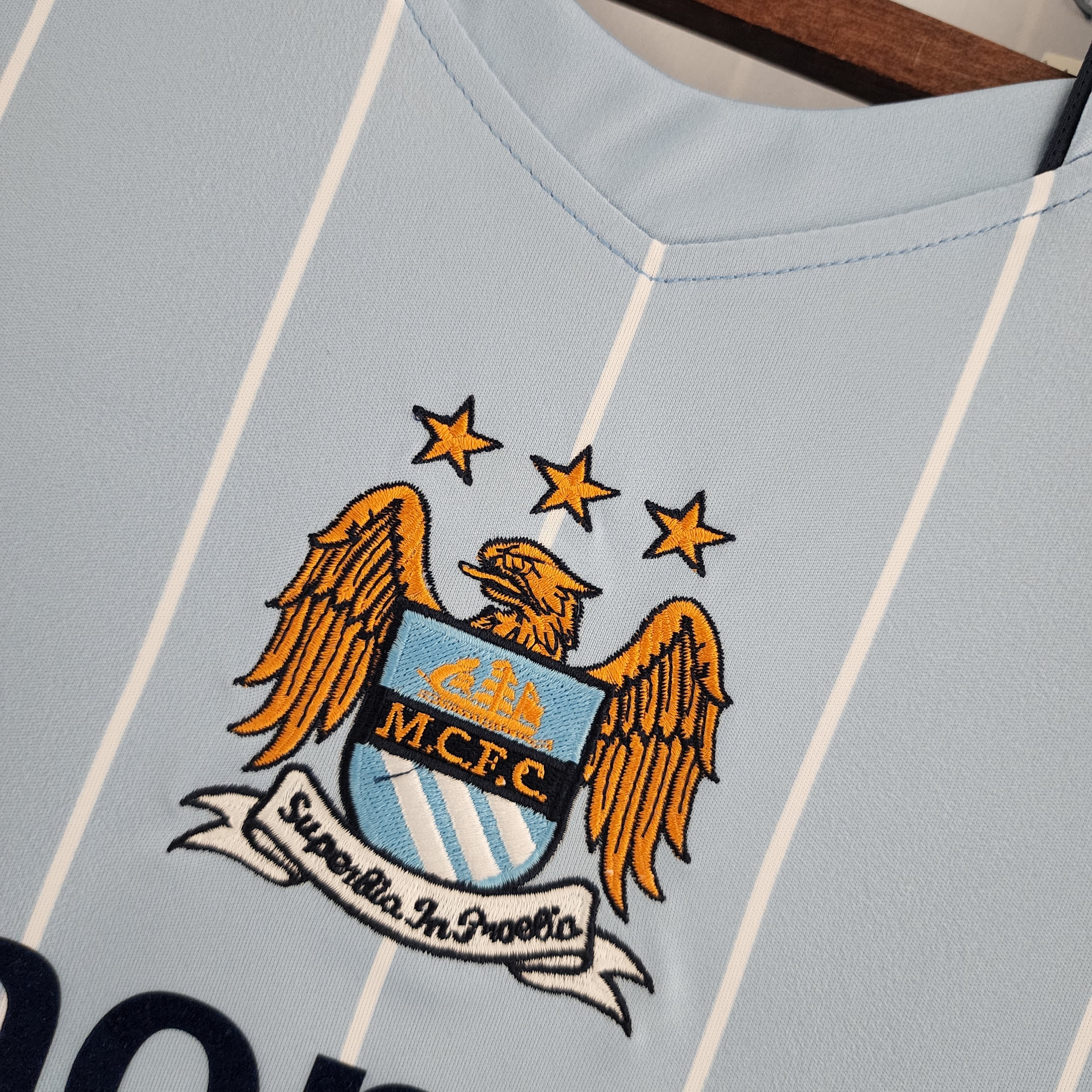 Manchester City Retro 2008/09 Home (Free Personalisation)