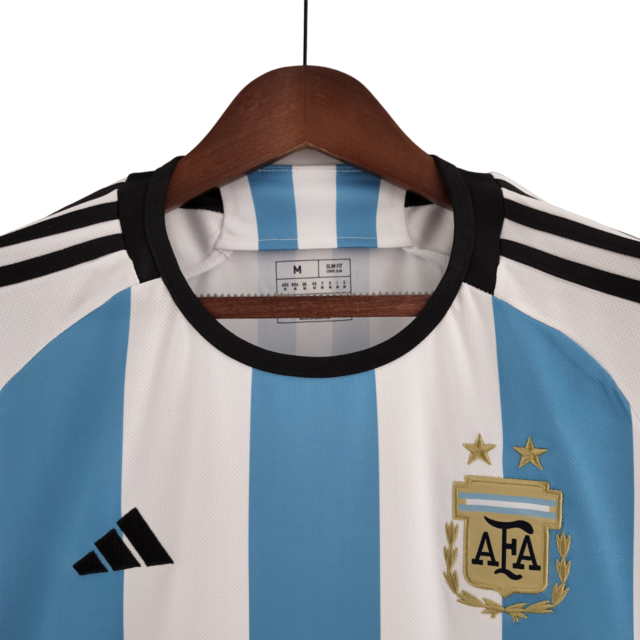 Argentina 2022 World Cup Jersey Home (Free Personalisation)