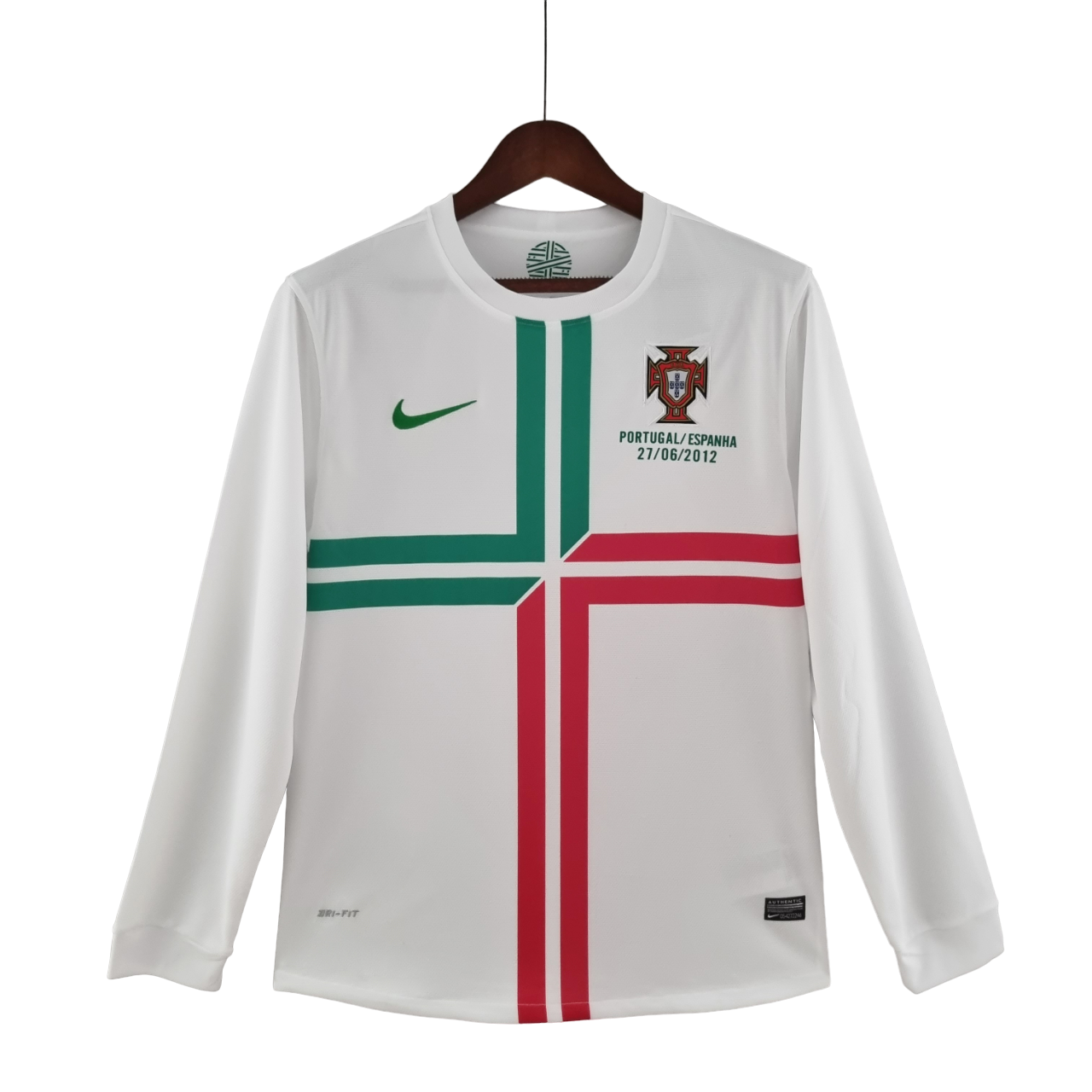 Portugal Retro 2012 Long Sleeve Away (Free Personalisation)