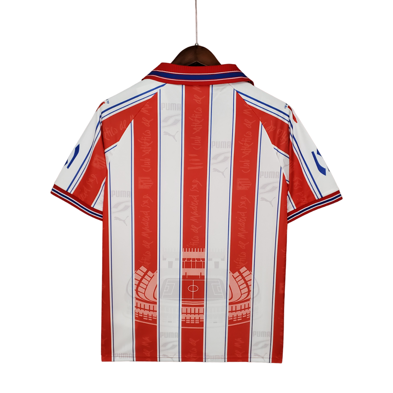 Atletico Madrid Retro 96/97 home (Free Personalisation)