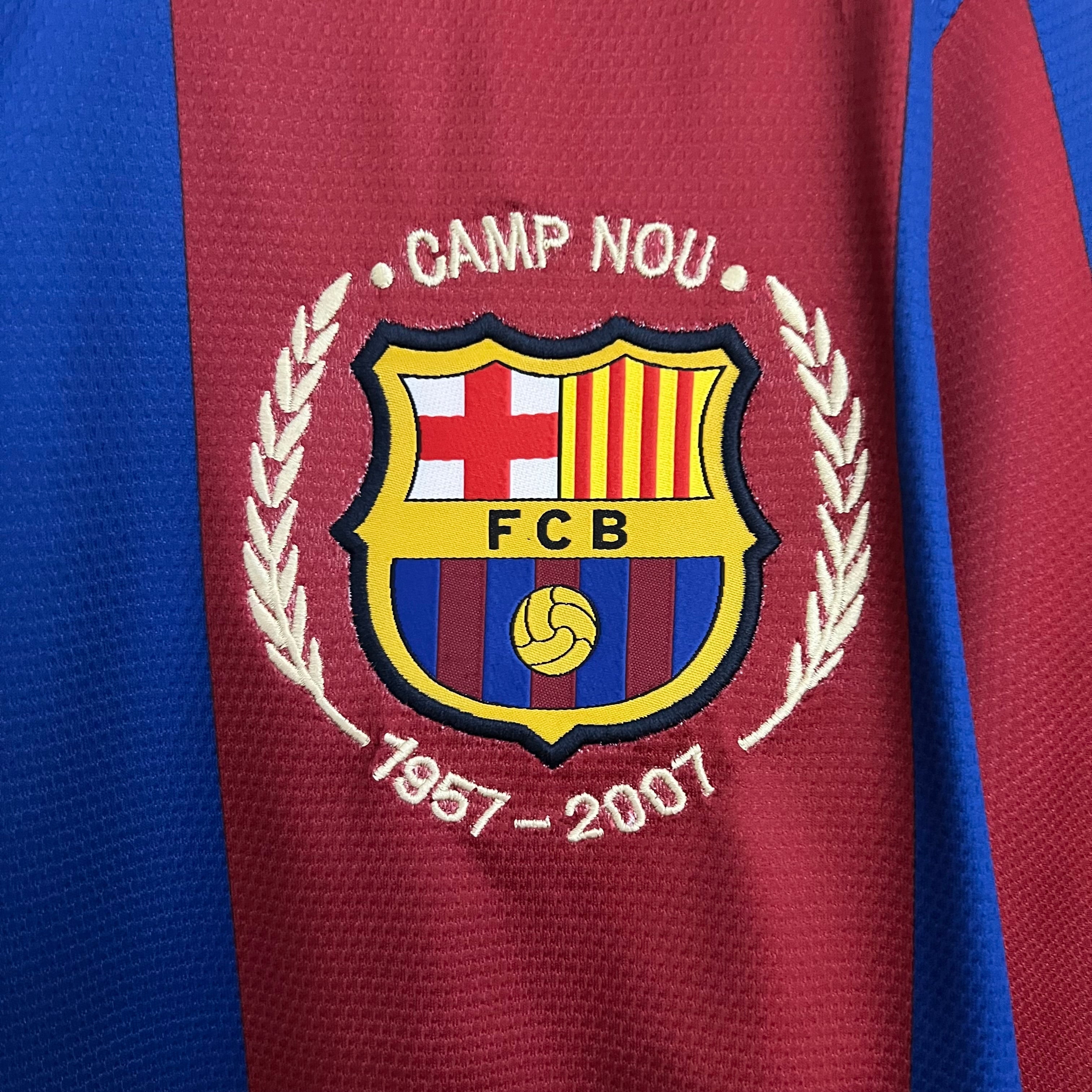 Barcelona Retro 07/08 Home (Free Personalisation)