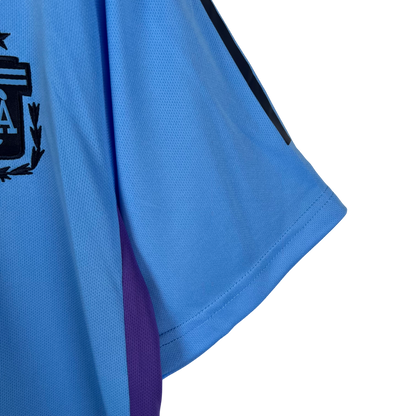 Argentina Retro 2023 Training Uniform Blue (Free Personalisation)