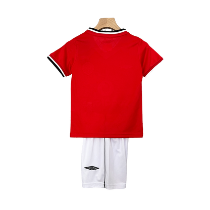 Manchester United Retro 00-01 Kids Home (Free Personalisation)