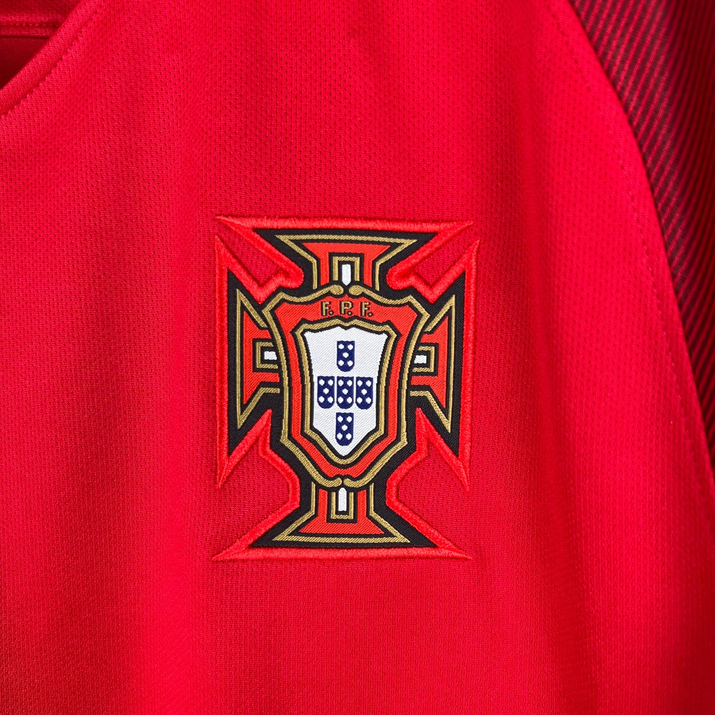 Portugal Retro 2016 Long Sleeve Home (Free Personalisation)