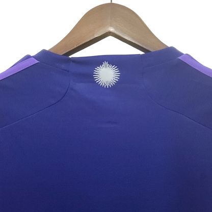 Argentina Retro 2022 Long Sleeve  Away (Free Personalisation)