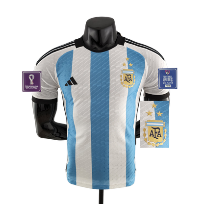 Argentina Retro 2022 Home (Free Personalisation)