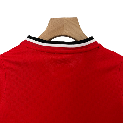 Manchester United Retro 00/01 Kids Home (Free Personalisation)