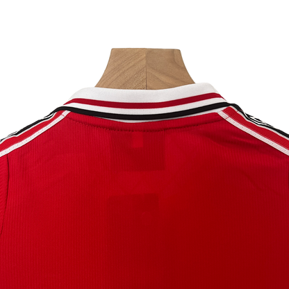 Manchester United Rerro 98-99 Kids Home (Free Personalisation)