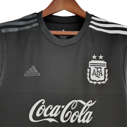 Argentina Vest Training Suit Black (Free Personalisation)