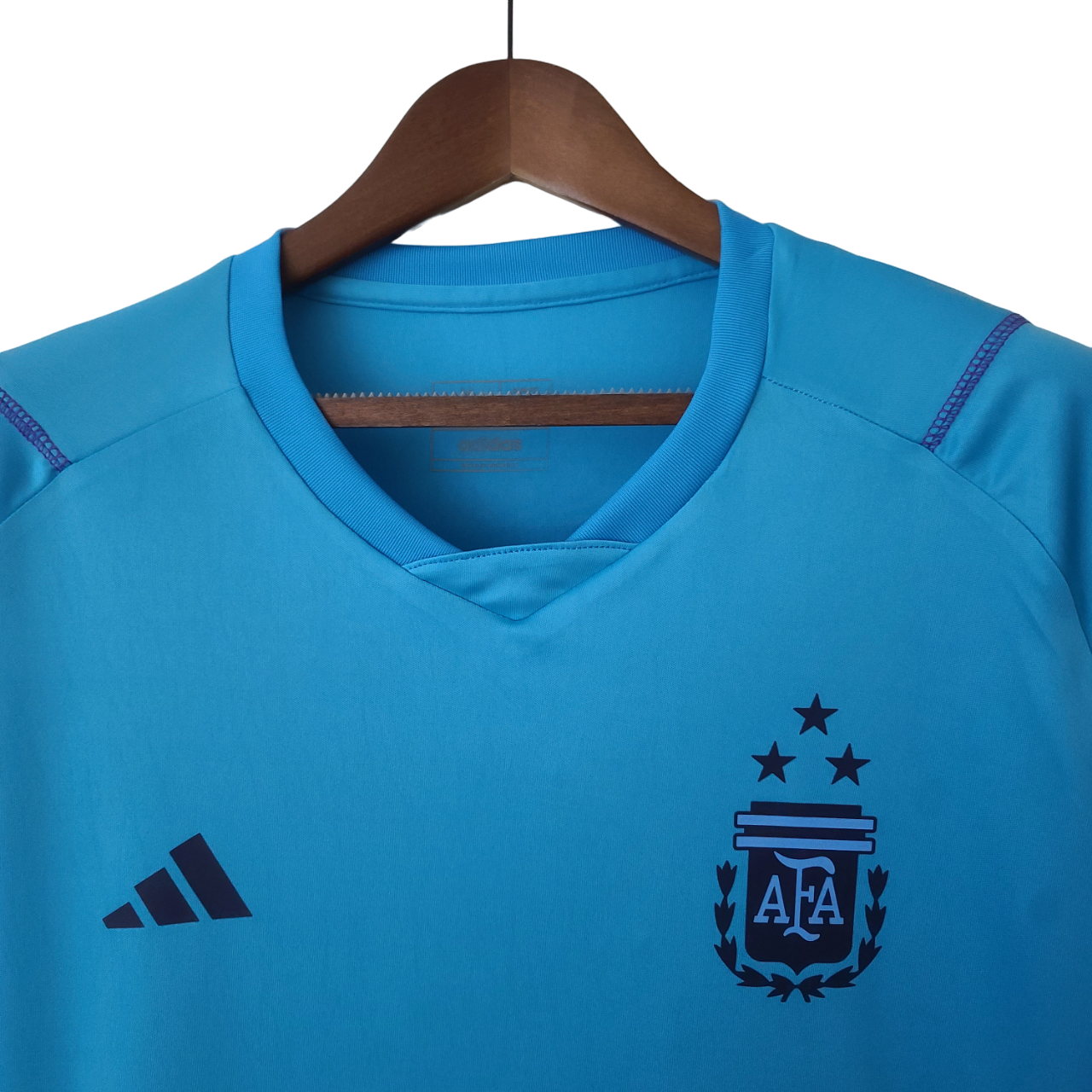 Argentina Retro 2022 Training Jersey Blue (Free Personalisation)