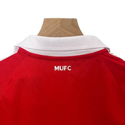 Manchester United Retro 10-11 Kids Home (Free Personalisation)