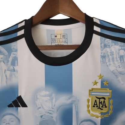 Argentina Retro 2022 Champion Commemorative Edition (Free Personalisation)