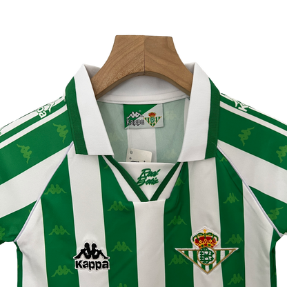 Real Betis Retro 95-97 Kids Home (Free Personalisation)