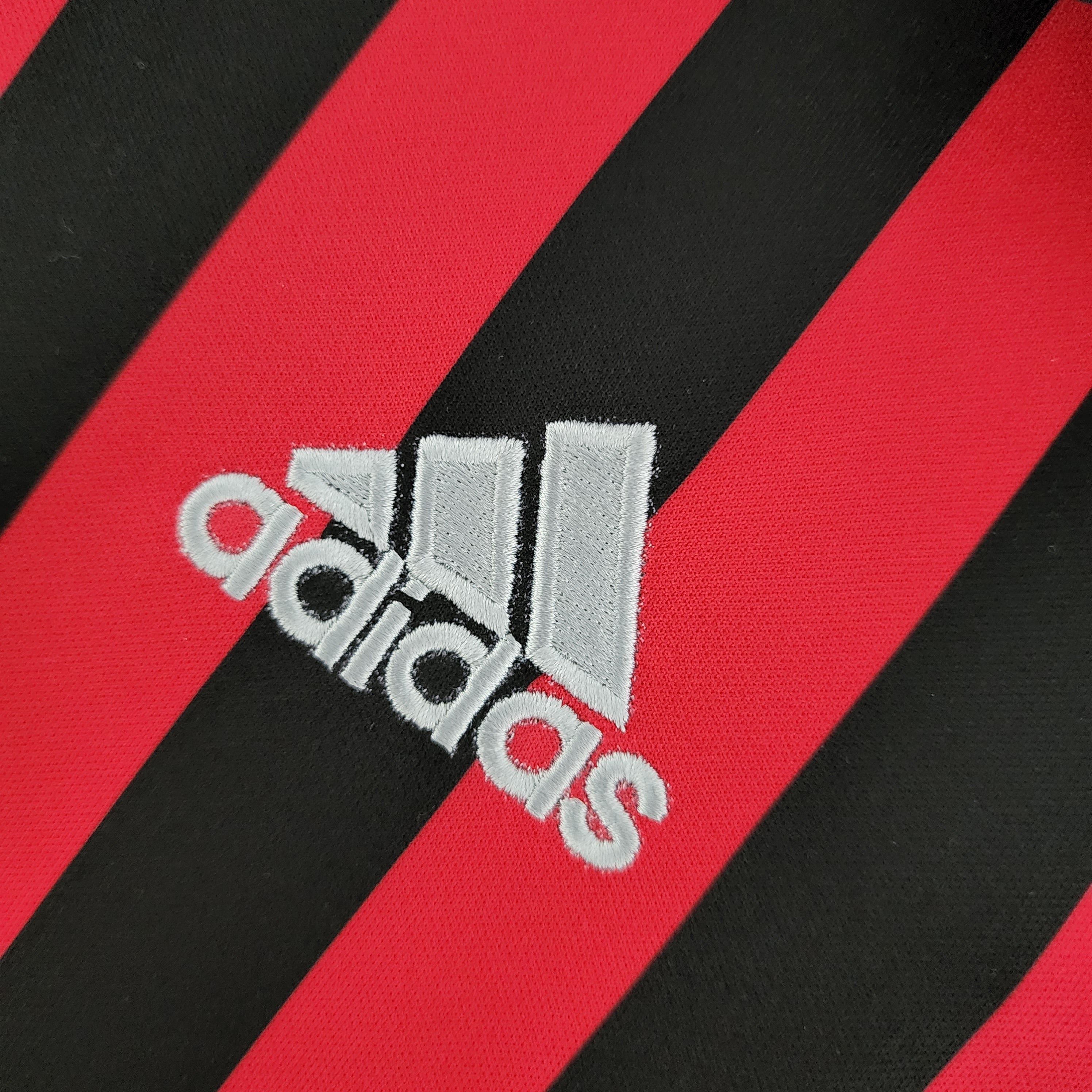 AC Milan Retro 1999/2000 Long Sleeve Home (Free Personalisation)