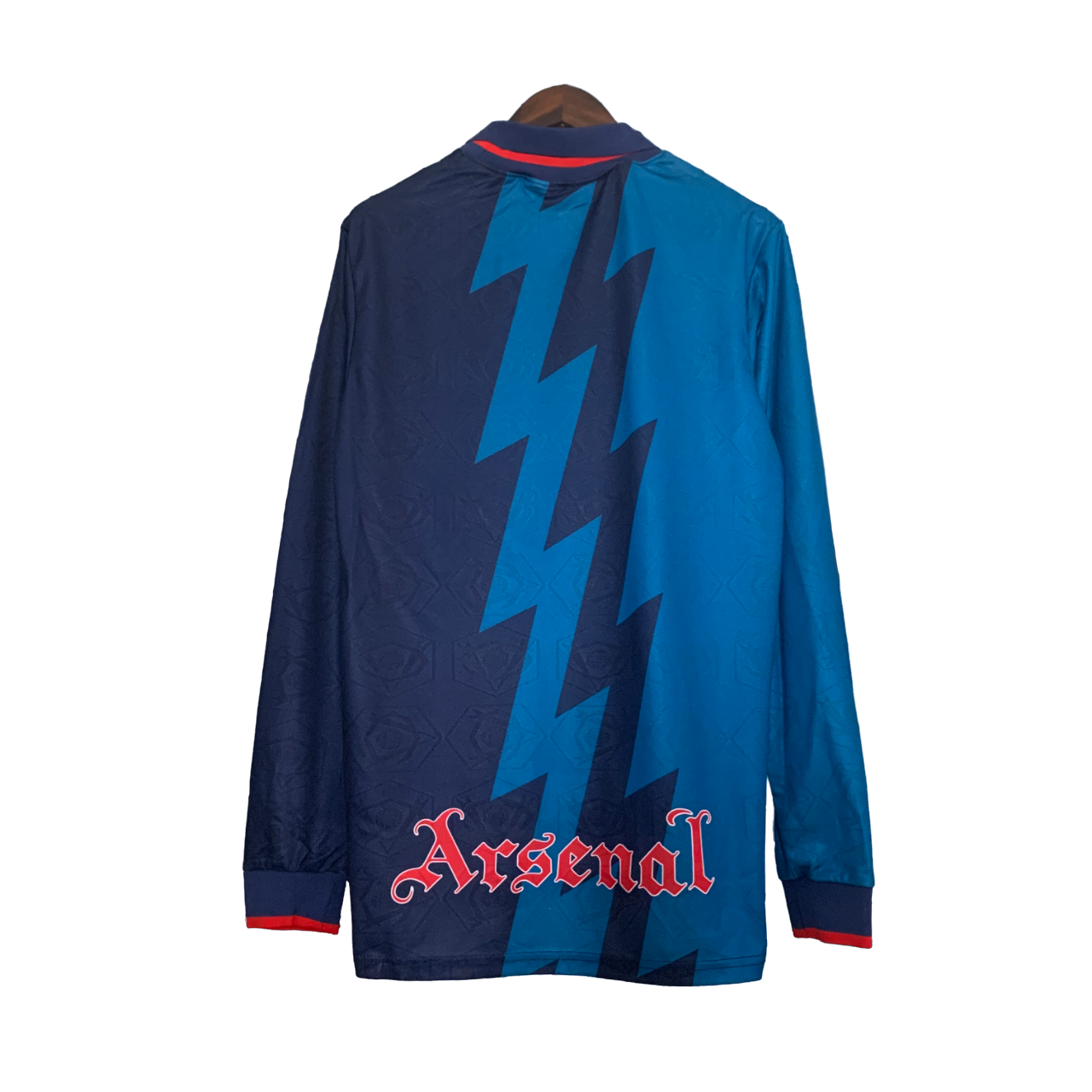 Arsenal Retro 95/96  long sleeve away (Free Personalisation)