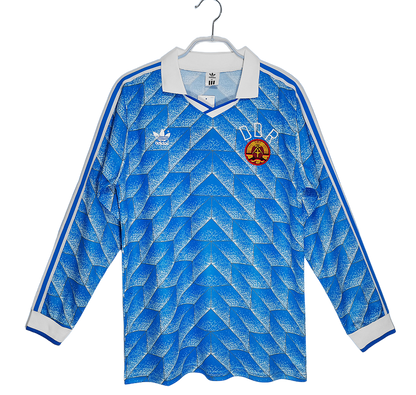 GDR German Democratic Republic Retro 1988  Long Sleeve Away (Free Personalisation) (Free Personalisation)