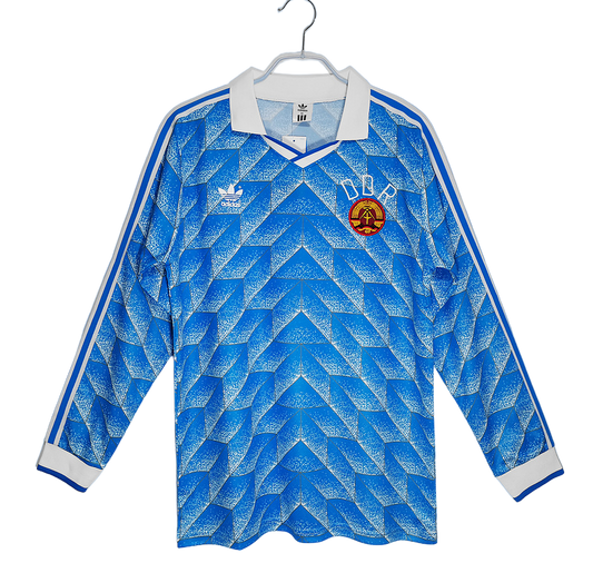 GDR German Democratic Republic Retro 1988  Long Sleeve Away (Free Personalisation) (Free Personalisation)