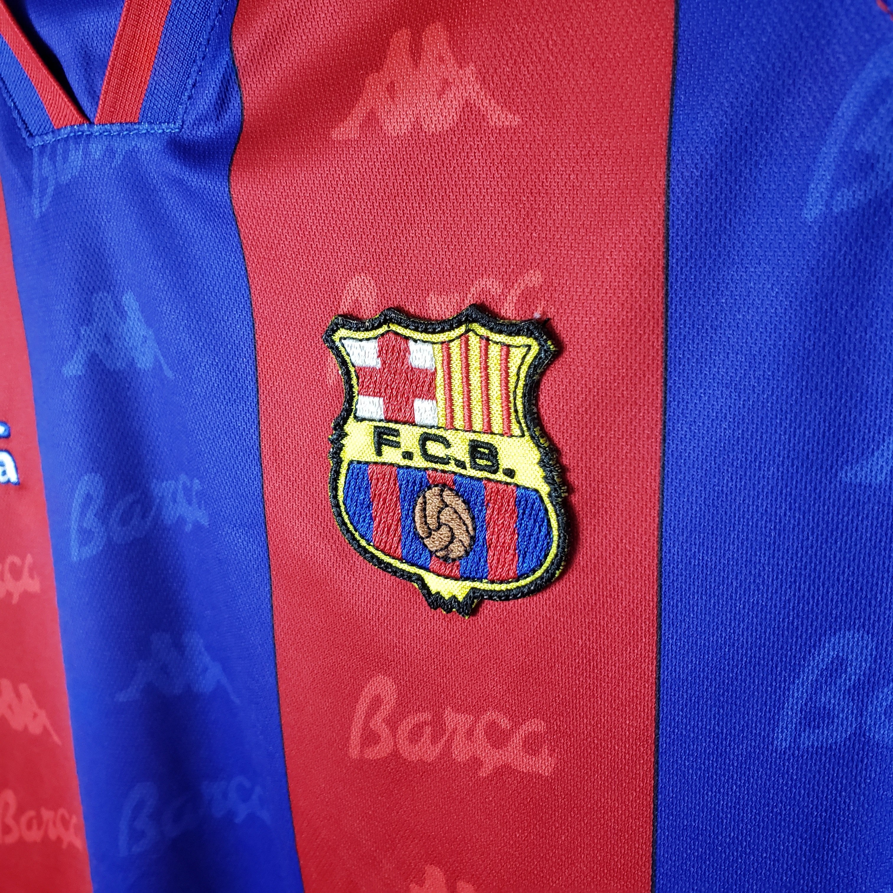 Barcelona Retro 1996/97 Home (Free Personalisation)