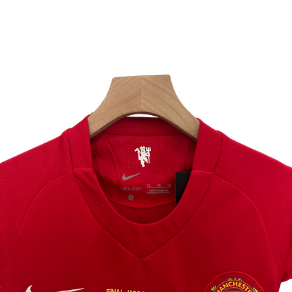 Manchester United 07/08 Kids UEFA Champions League Home (Free Personalisation)