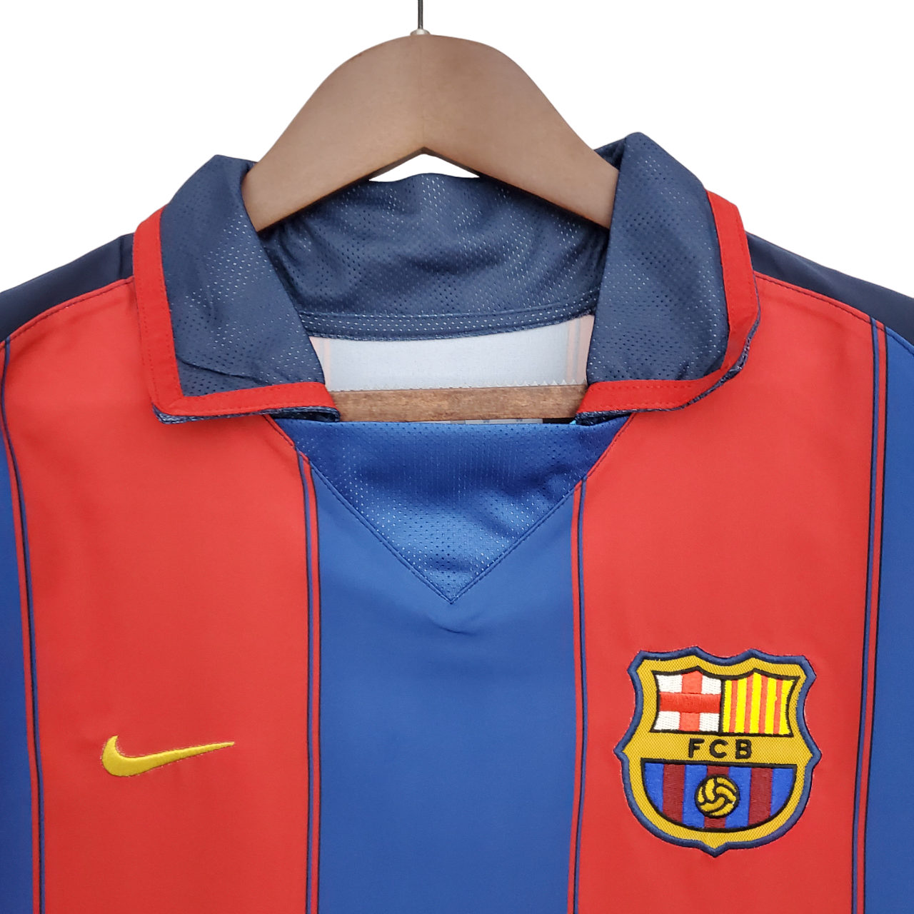 Barcelona Retro 03/04 Home (Free Personalisation)