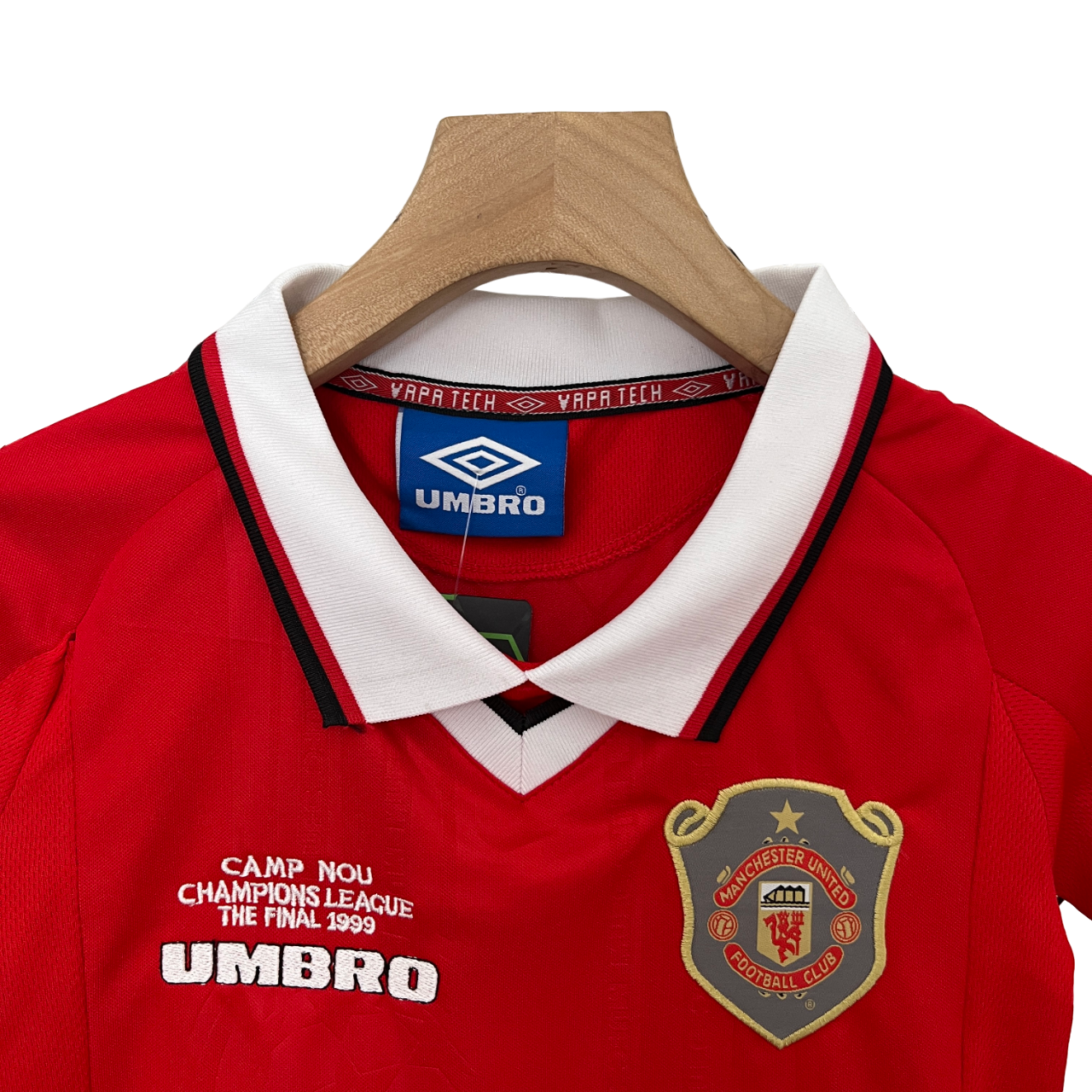 Manchester United Retro 99/00 Kids home (Free Personalisation)