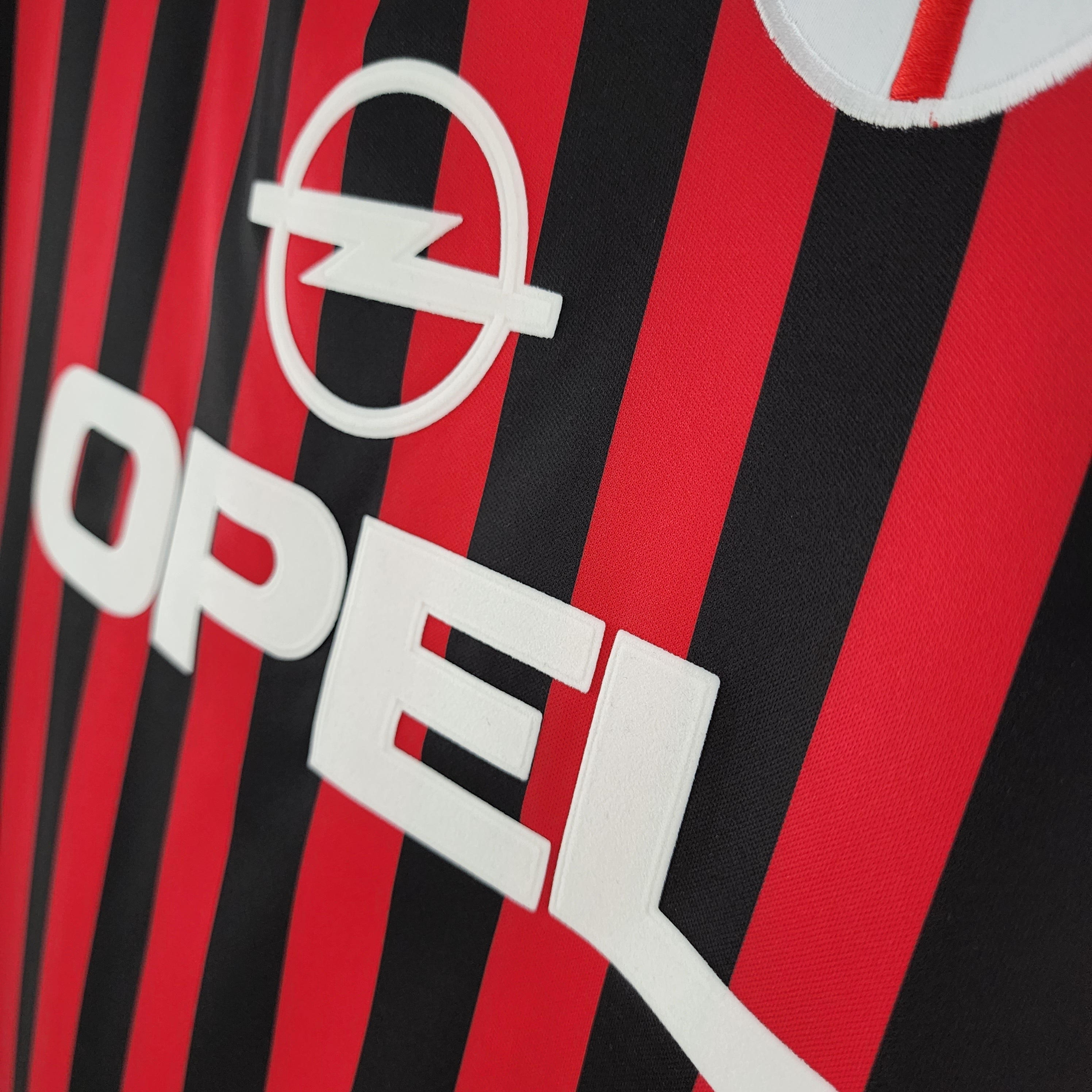 AC Milan Retro 1999/2000 Long Sleeve Home (Free Personalisation)