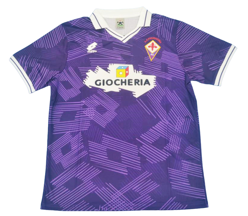 Fiorentina  Retro 1991/92 Home (Free Personalisation)