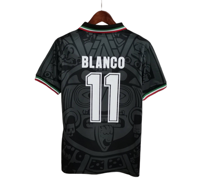 Mexico Retro Black 1998 (Free Personalisation)
