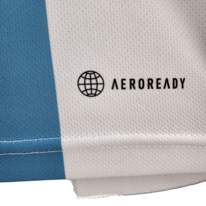Argentina 2022 World Cup Jersey Home (Free Personalisation)