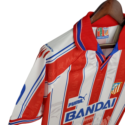 Atletico Madrid Retro 96/97 home (Free Personalisation)