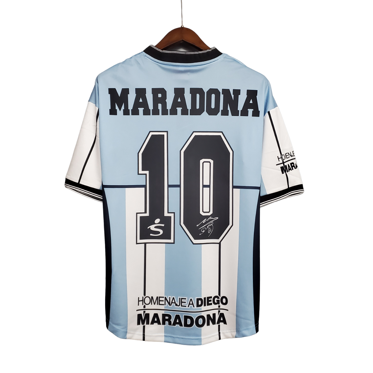 Argentina Retro 2001 Maradona #10 Commemorative Edition (Free Personalisation)