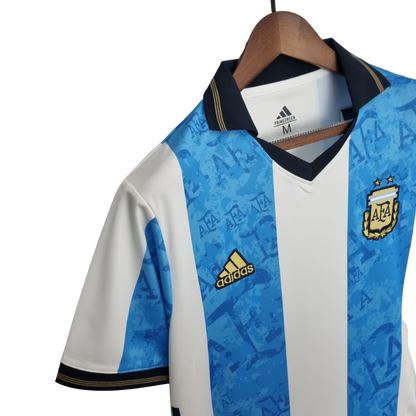 Argentina Retro 2022 Commemorative Edition White Blue (Free Personalisation)