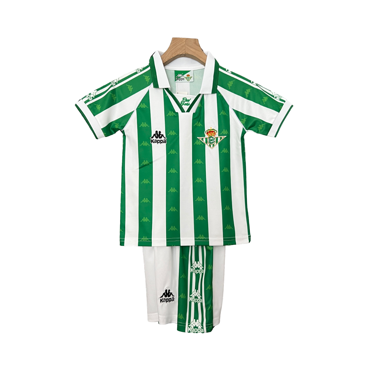 Real Betis Retro 95-97 Kids Home (Free Personalisation)