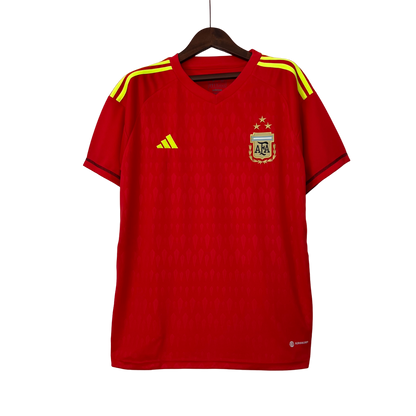 Argentina Retro 2023 Goalkeeper Red (Free Personalisation)
